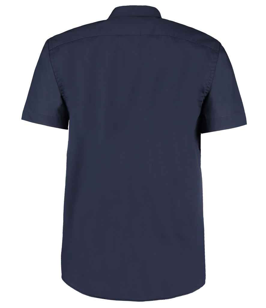 Kustom Kit K102 Dark Navy Back - Ready to be Printed by Custard Workwear - Cheap Personalised and Customised Workwear in Nottinghamshire, Derbyshire and Leicestershire