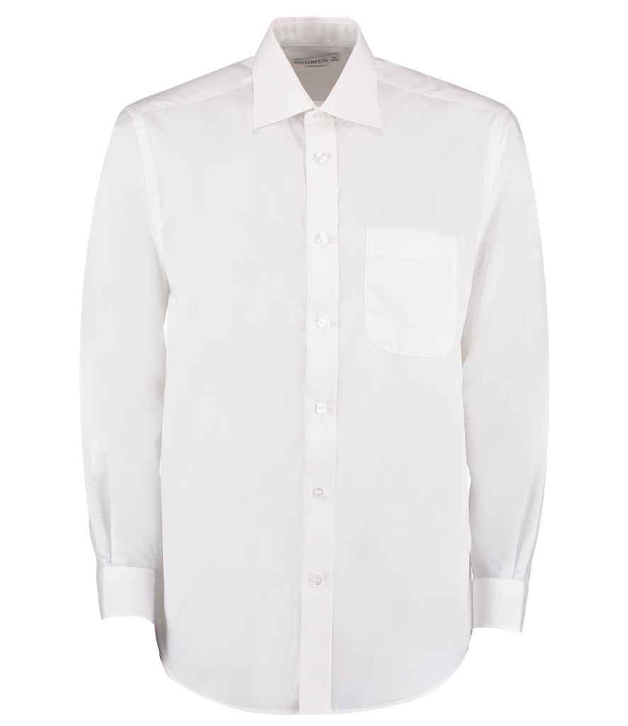 Kustom Kit K104 White Front - Ready to be Printed by Custard Workwear - Cheap Personalised and Customised Workwear in Nottinghamshire, Derbyshire and Leicestershire