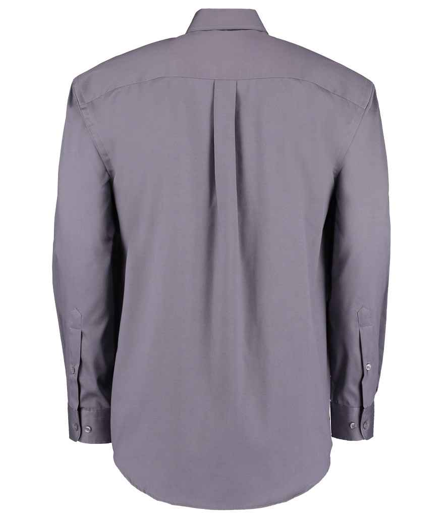 Kustom Kit K105 Charcoal Back - Ready to be Embroidered and Printed by Custard Workwear - Cheap Personalised and Customised Workwear in Nottinghamshire, Derbyshire and Leicestershire