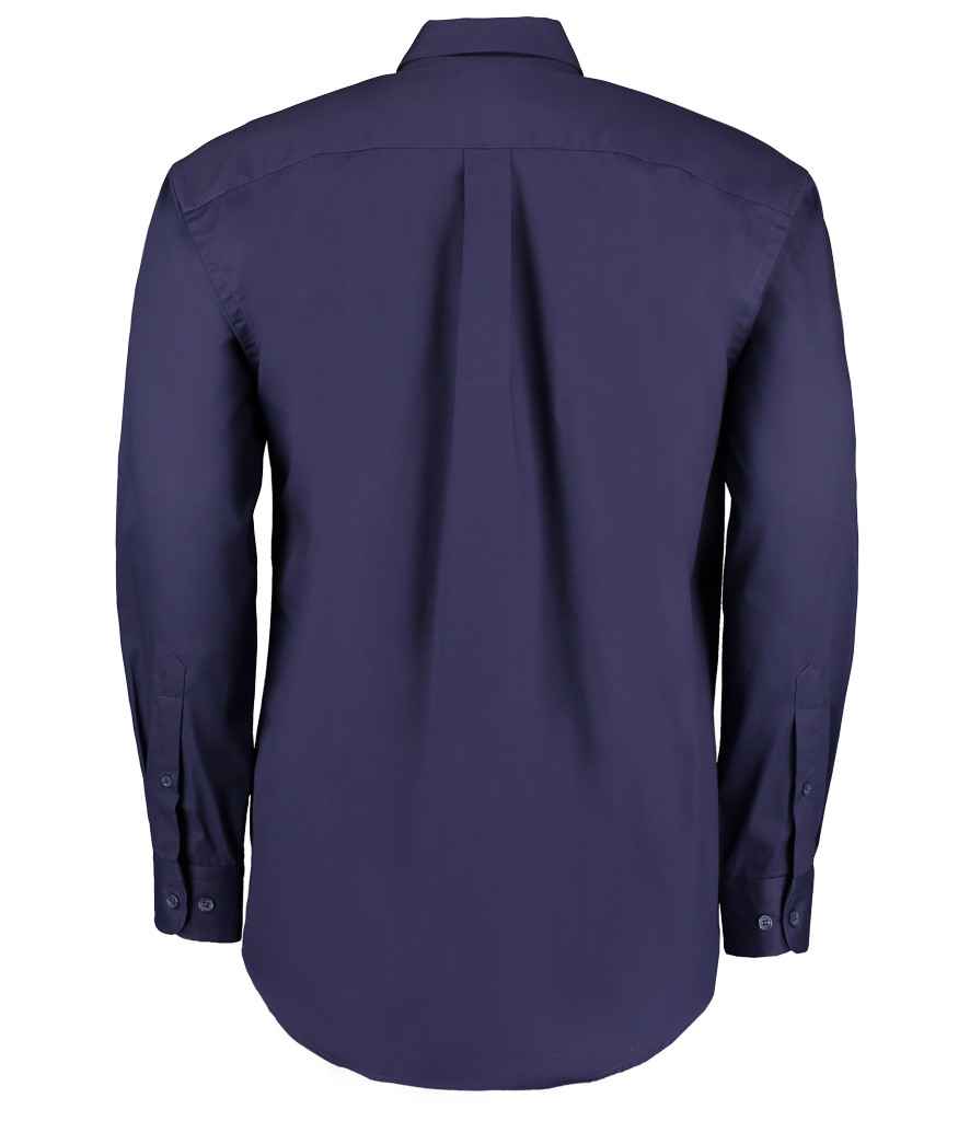 Kustom Kit K105 Midnight Navy Back - Ready to be Embroidered and Printed by Custard Workwear - Cheap Personalised and Customised Workwear in Nottinghamshire, Derbyshire and Leicestershire
