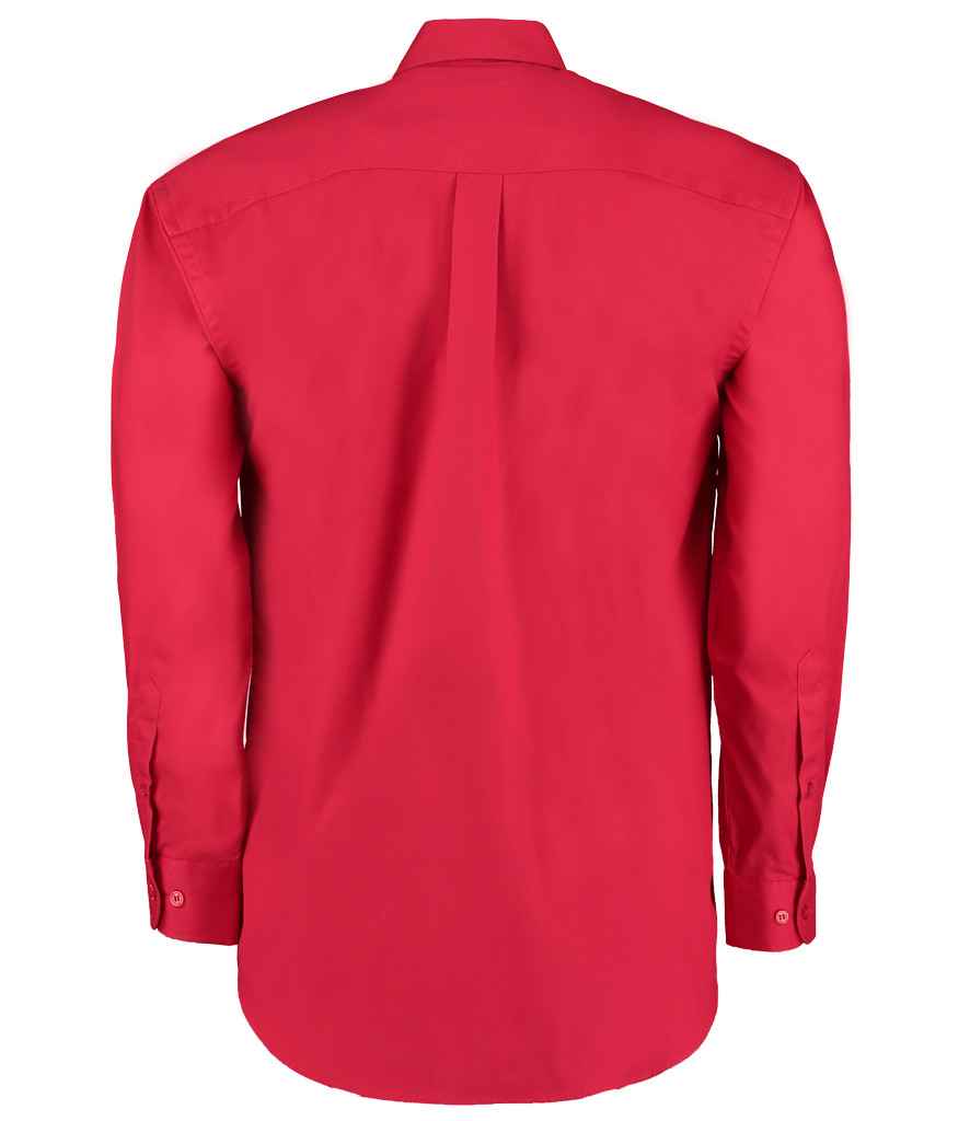 Kustom Kit K105 Red Back -  Ready to be Embroidered and Printed by Custard Workwear - Cheap Personalised and Customised Workwear in Nottinghamshire, Derbyshire and Leicestershire