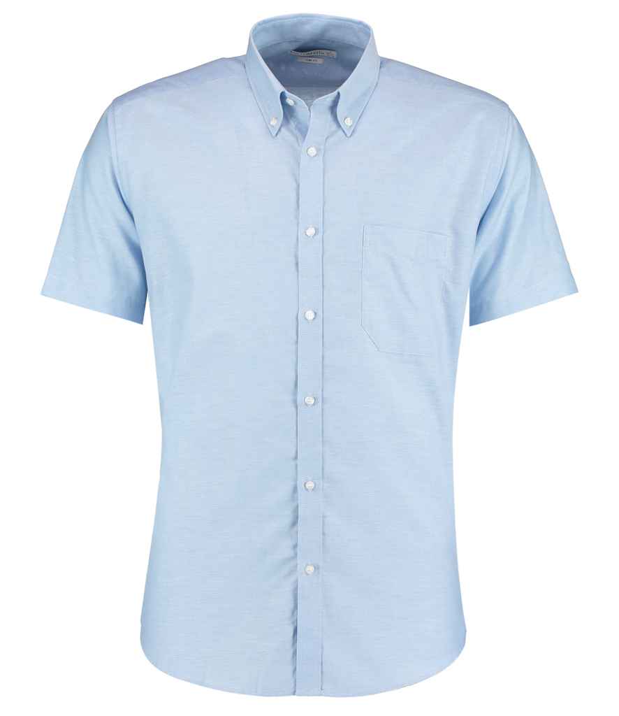 Kustom Kit K183 Light Blue Front - Ready to be Embroidered and Printed by Custard Workwear - Cheap Personalised and Customised Workwear in Nottinghamshire, Derbyshire and Leicestershire