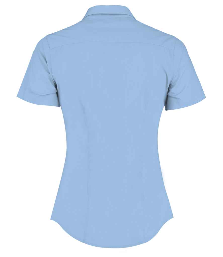 Kustom Kit K241 Light Blue Back -  Ready to be Printed by Custard Workwear - Cheap Personalised and Customised Workwear in Nottinghamshire, Derbyshire and Leicestershire