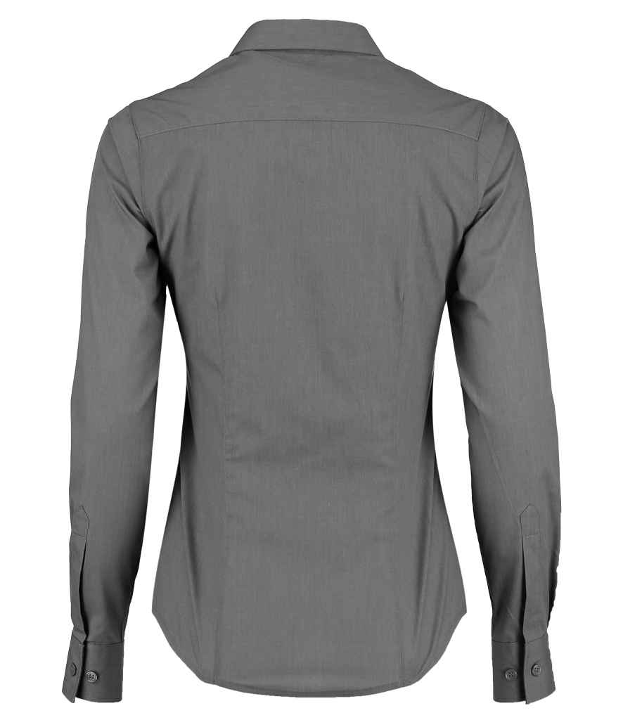 Kustom Kit K242 Graphite Grey Back - Ready to be Printed by Custard Workwear - Cheap Personalised and Customised Workwear in Nottinghamshire, Derbyshire and Leicestershire