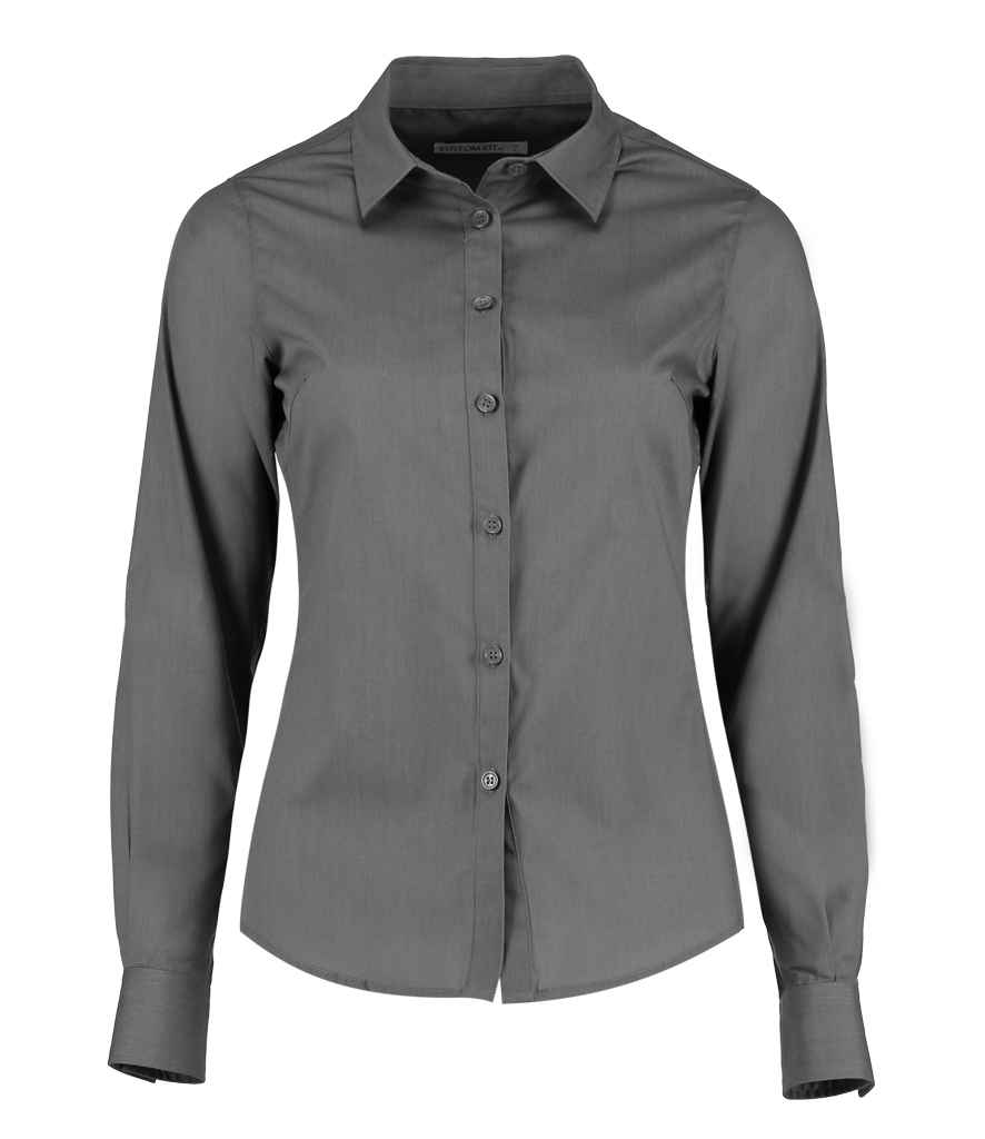 Kustom Kit K242 Graphite Grey Front - Ready to be Printed by Custard Workwear - Cheap Personalised and Customised Workwear in Nottinghamshire, Derbyshire and Leicestershire