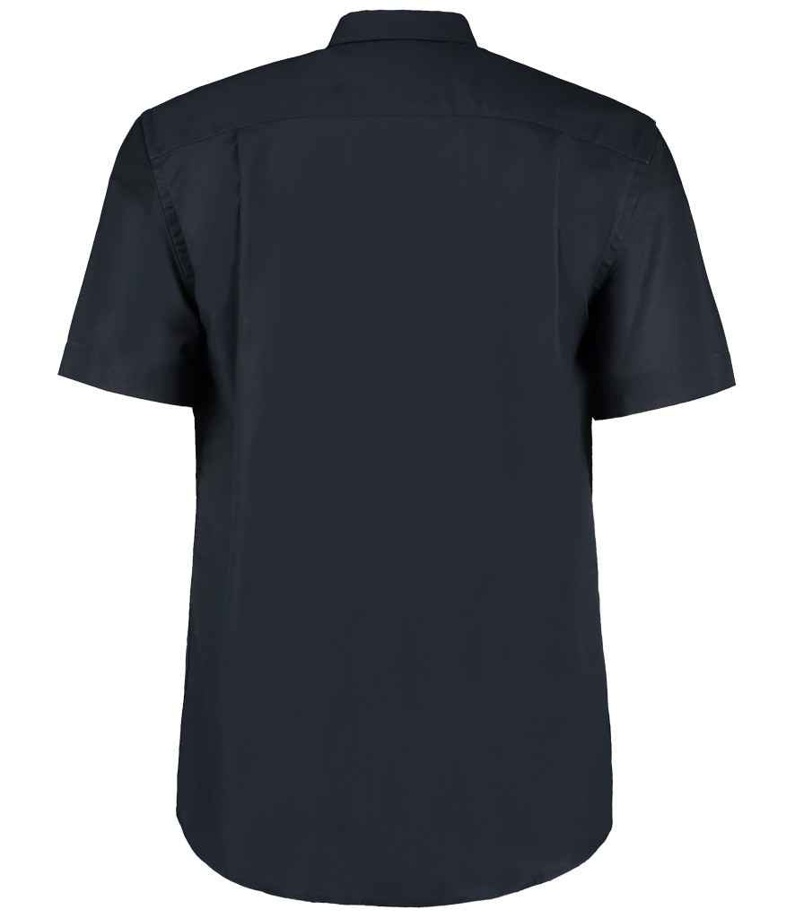 Kustom Kit K350 French Navy Back - Ready to be Embroidered and Printed by Custard Workwear - Cheap Personalised and Customised Workwear in Nottinghamshire, Derbyshire and Leicestershire