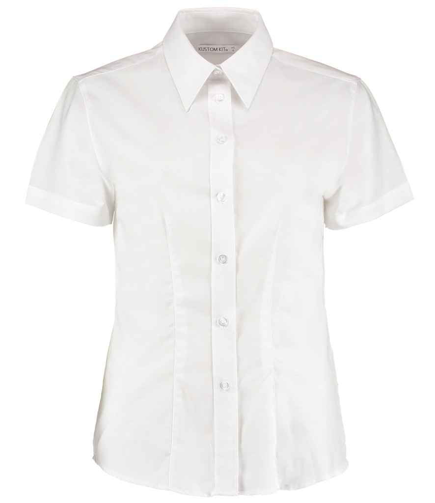 Kustom Kit K360 White Front - Ready to be Embroidered and Printed by Custard Workwear - Cheap Personalised and Customised Workwear in Nottinghamshire, Derbyshire and Leicestershire