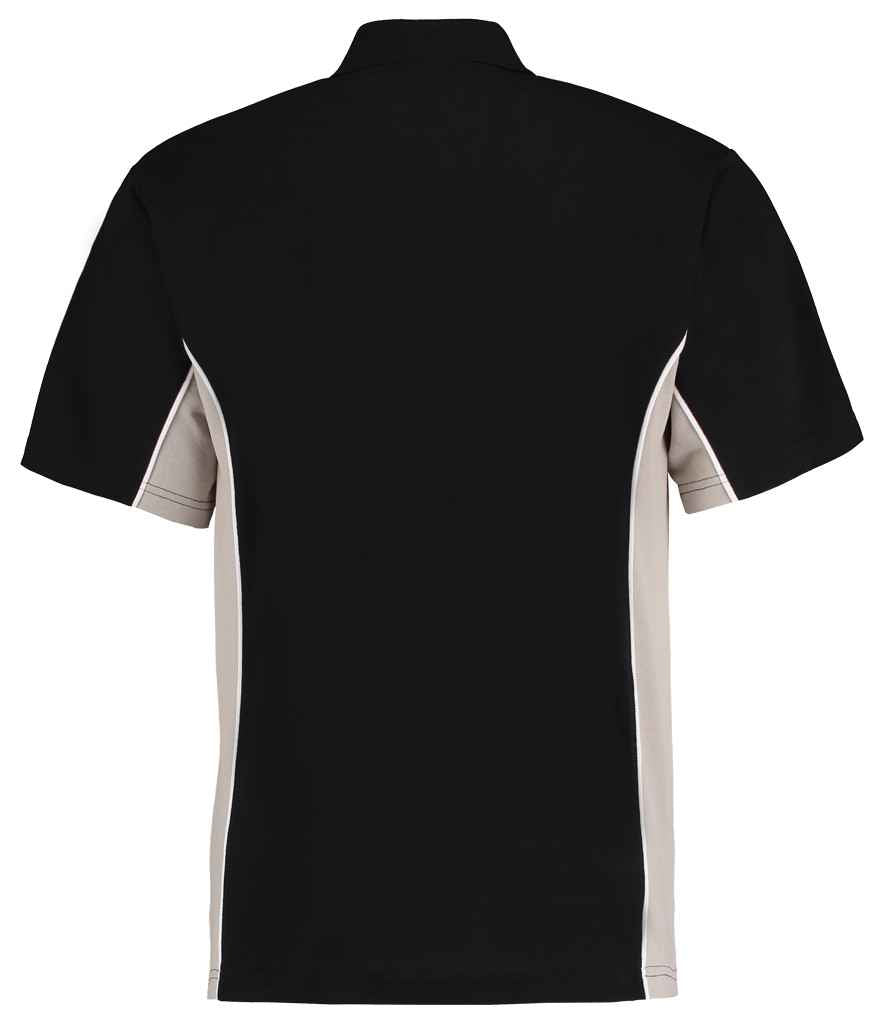 Kustom Kit K475 Black/Grey Back - Ready to be Embroidered and Printed by Custard Workwear - Cheap Personalised and Customised Workwear in Nottinghamshire, Derbyshire and Leicestershire