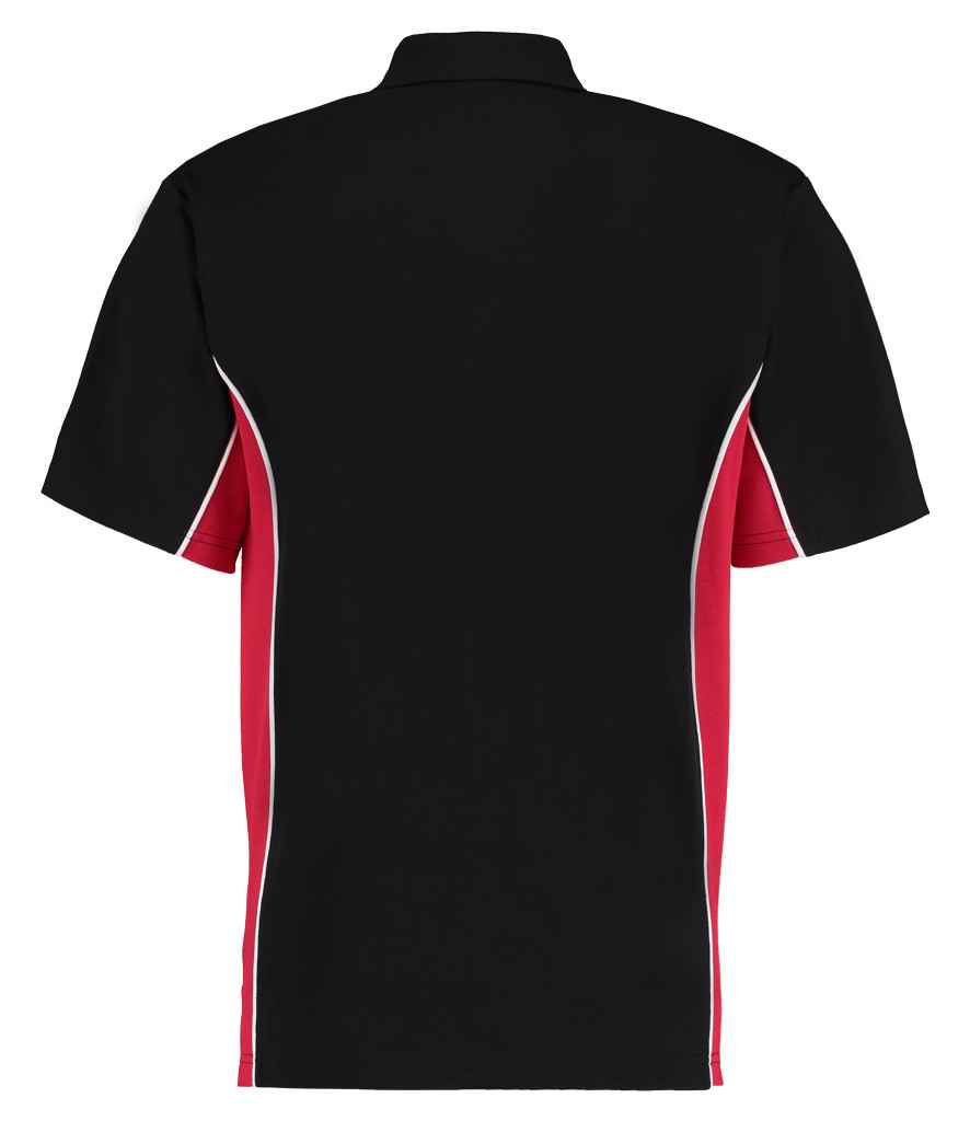 Kustom Kit K475 Black/Red Back - Ready to be Embroidered and Printed by Custard Workwear - Cheap Personalised and Customised Workwear in Nottinghamshire, Derbyshire and Leicestershire