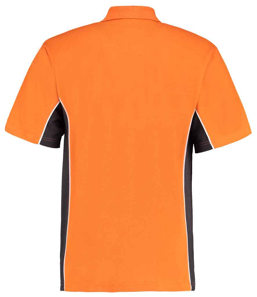 Kustom Kit K475 Orange/Graphite Grey Back - Ready to be Embroidered and Printed by Custard Workwear - Cheap Personalised and Customised Workwear in Nottinghamshire, Derbyshire and Leicestershire