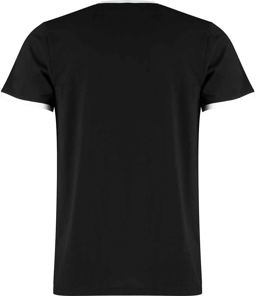 Kustom Kit K508 Black/White Back - Ready to be Printed by Custard Workwear - Cheap Personalised and Customised Workwear in Nottinghamshire, Derbyshire and Leicestershire