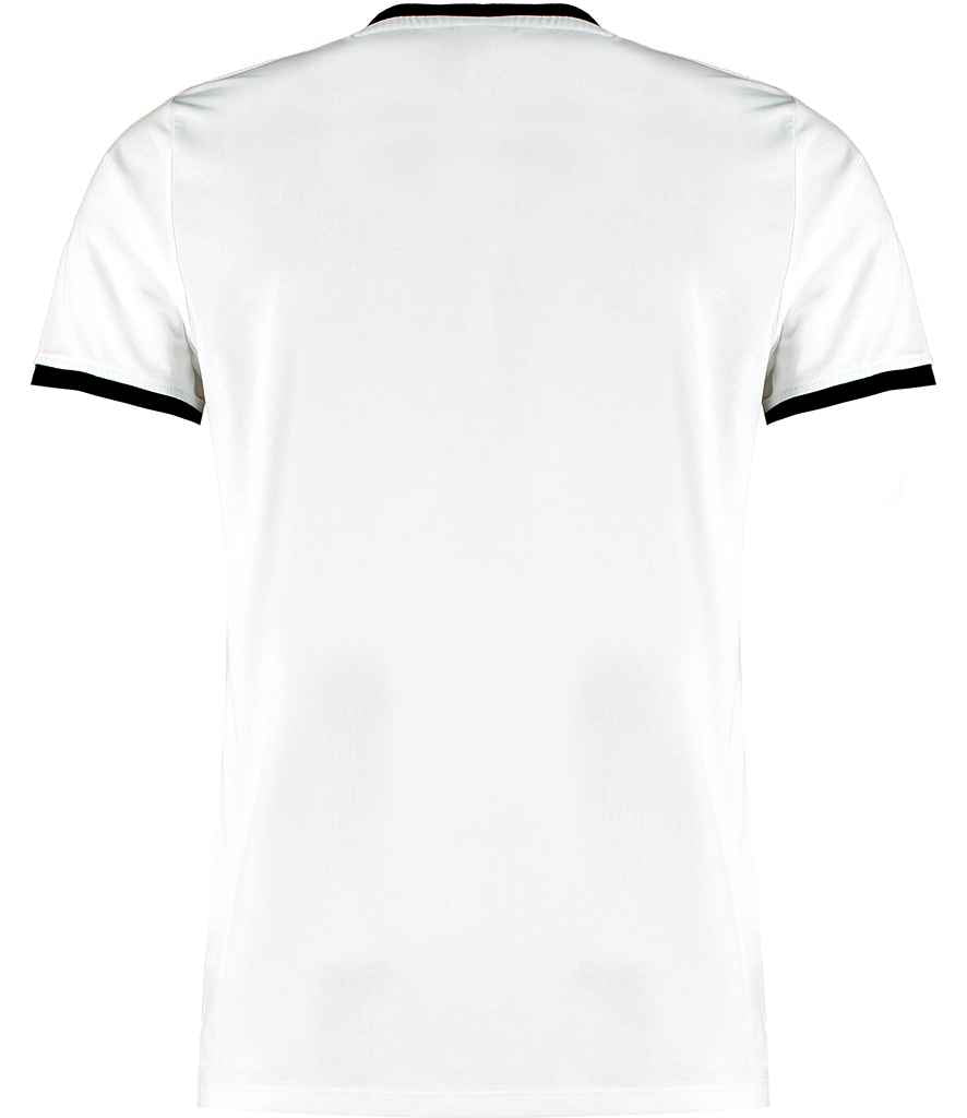 Kustom Kit K508 White/Black Back - Ready to be Printed by Custard Workwear - Cheap Personalised and Customised Workwear in Nottinghamshire, Derbyshire and Leicestershire
