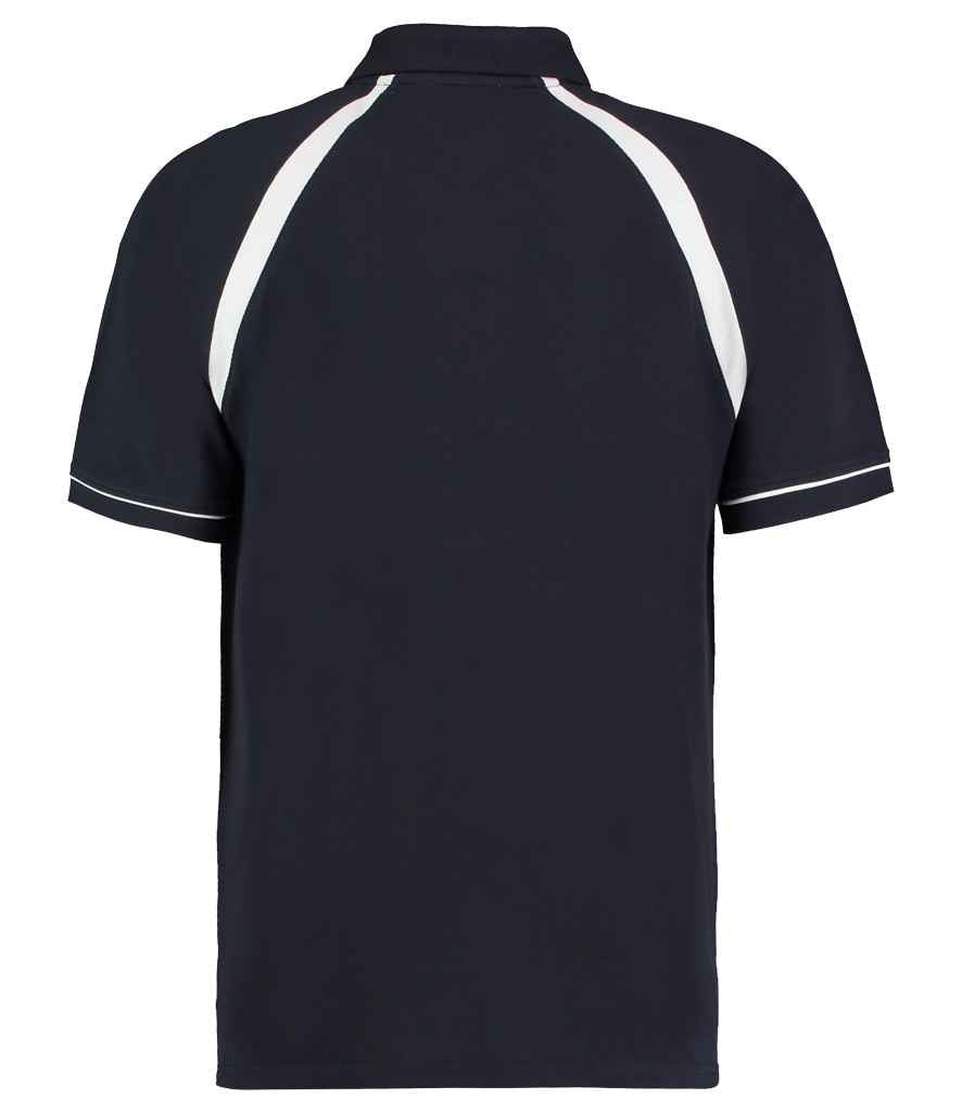 Kustom Kit K615 Navy/White Back - Ready to be Embroidered and Printed by Custard Workwear - Cheap Personalised and Customised Workwear in Nottinghamshire, Derbyshire and Leicestershire