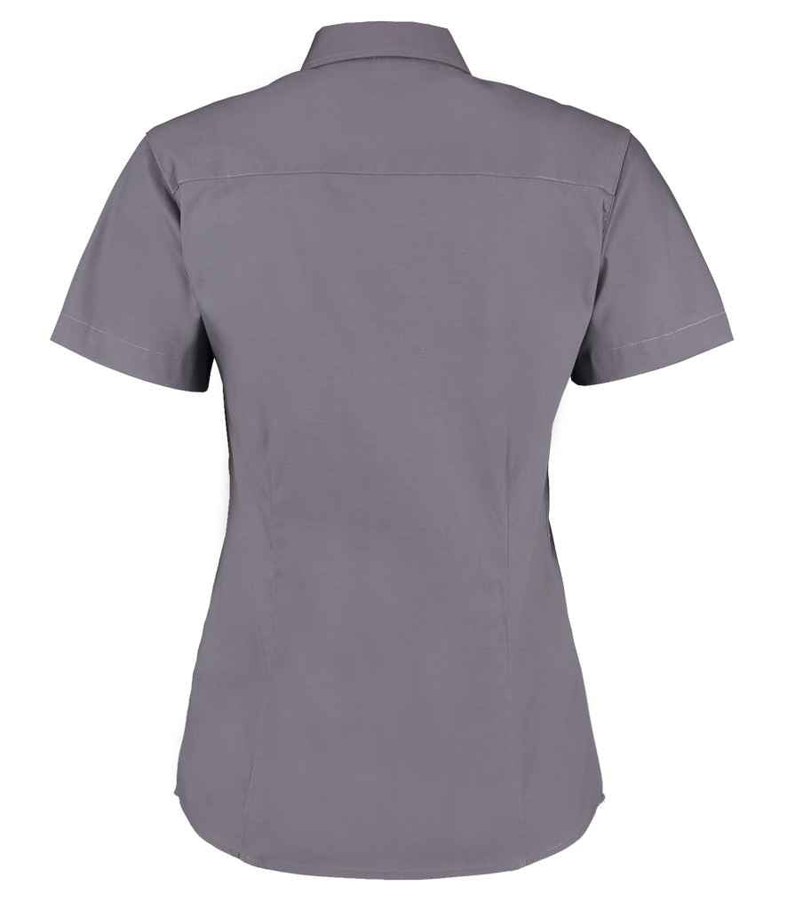 Kustom Kit K701 Charcoal Back - Ready to be Embroidered and Printed by Custard Workwear - Cheap Personalised and Customised Workwear in Nottinghamshire, Derbyshire and Leicestershire