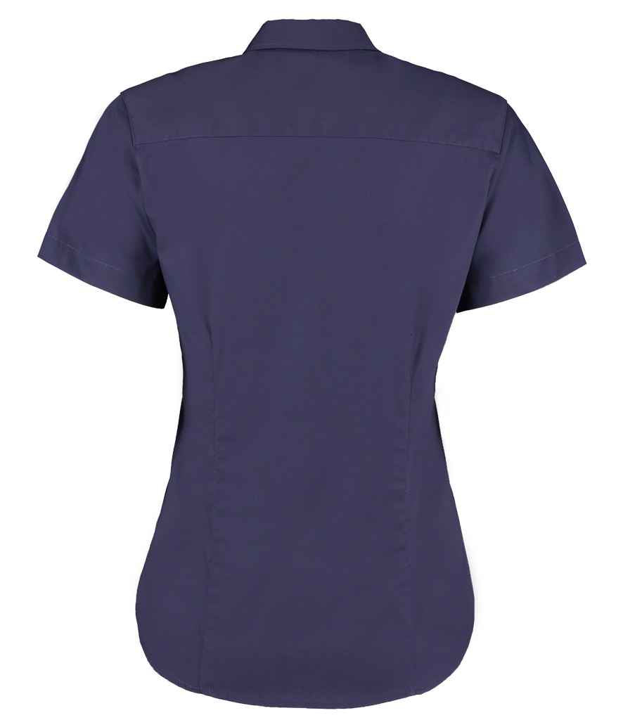 Kustom Kit K701 Midnight Navy Back - Ready to be Embroidered and Printed by Custard Workwear - Cheap Personalised and Customised Workwear in Nottinghamshire, Derbyshire and Leicestershire