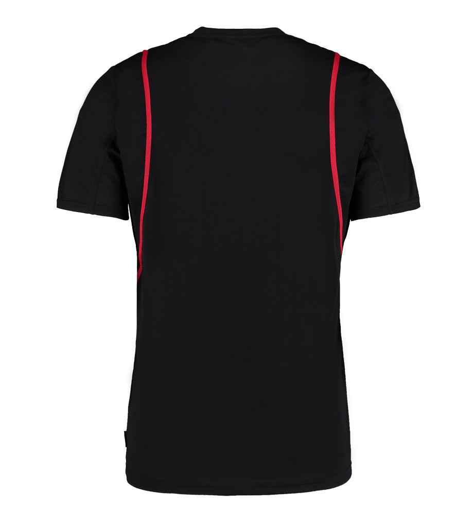 Kustom Kit K991 Black/Red Back - Ready to be Printed by Custard Workwear - Cheap Personalised and Customised Workwear in Nottinghamshire, Derbyshire and Leicestershire