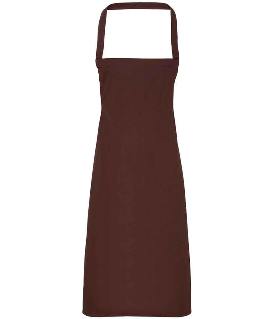 Premier PR102 Burgundy Front - Apron Ready to be Embroidered and Printed by Custard Workwear - Cheap Personalised and Customised Workwear in Nottinghamshire, Derbyshire and Leicestershire