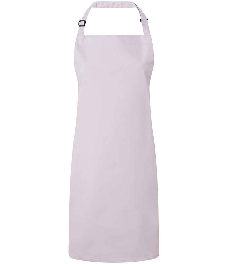 Premier PR150 Lilac Front - Apron Ready to be Embroidered and Printed by Custard Workwear - Cheap Personalised and Customised Workwear in Nottinghamshire, Derbyshire and Leicestershire