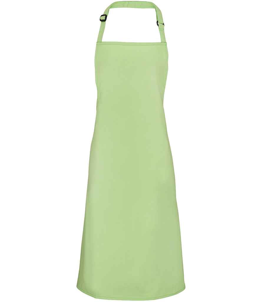Premier PR150 Pistachio Front - Apron Ready to be Embroidered and Printed by Custard Workwear - Cheap Personalised and Customised Workwear in Nottinghamshire, Derbyshire and Leicestershire