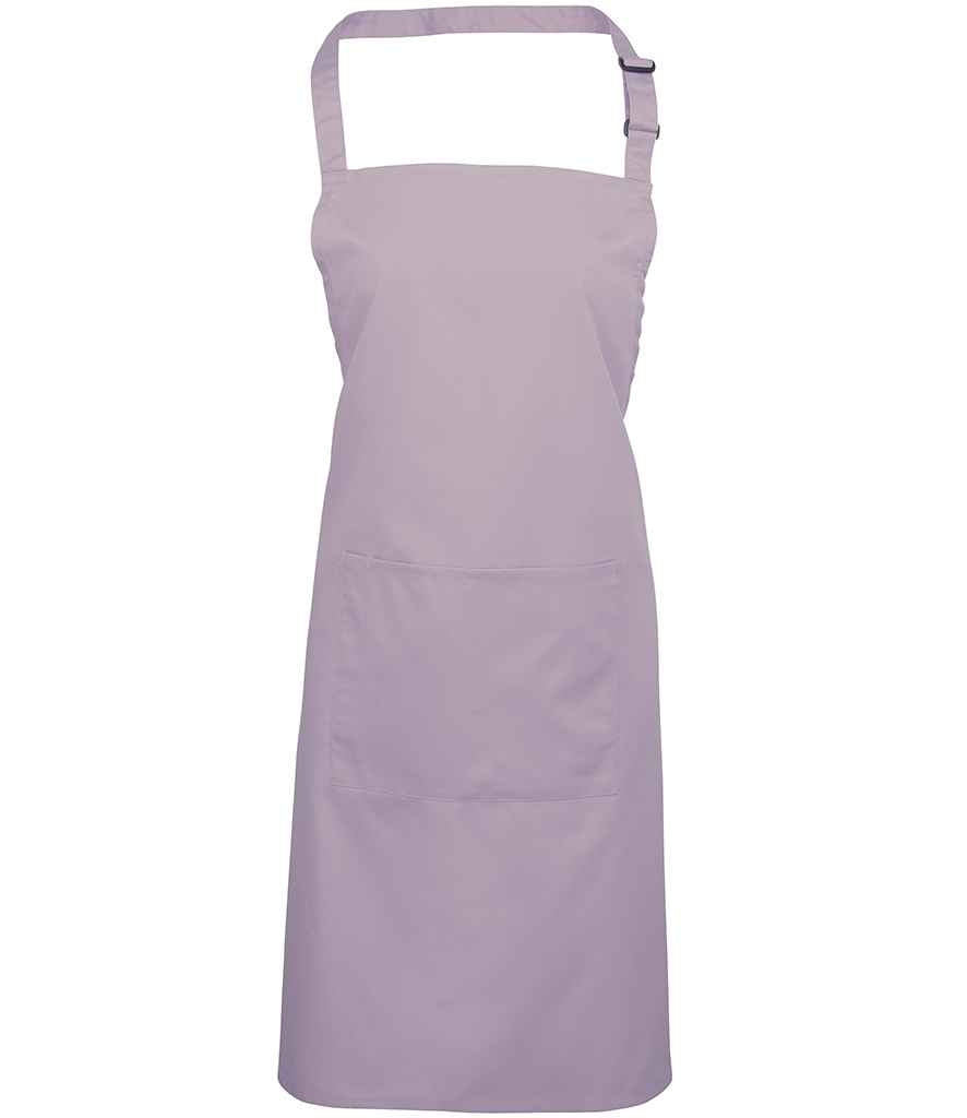 Premier PR154 Lilac Front - Apron Ready to be Embroidered and Printed by Custard Workwear - Cheap Personalised and Customised Workwear in Nottinghamshire, Derbyshire and Leicestershire