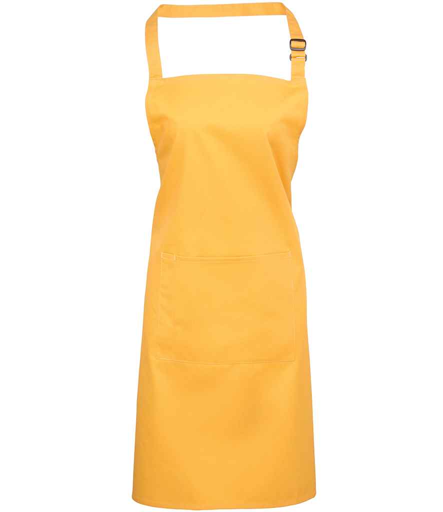 Premier PR154 Sunflower Front - Apron Ready to be Embroidered and Printed by Custard Workwear - Cheap Personalised and Customised Workwear in Nottinghamshire, Derbyshire and Leicestershire