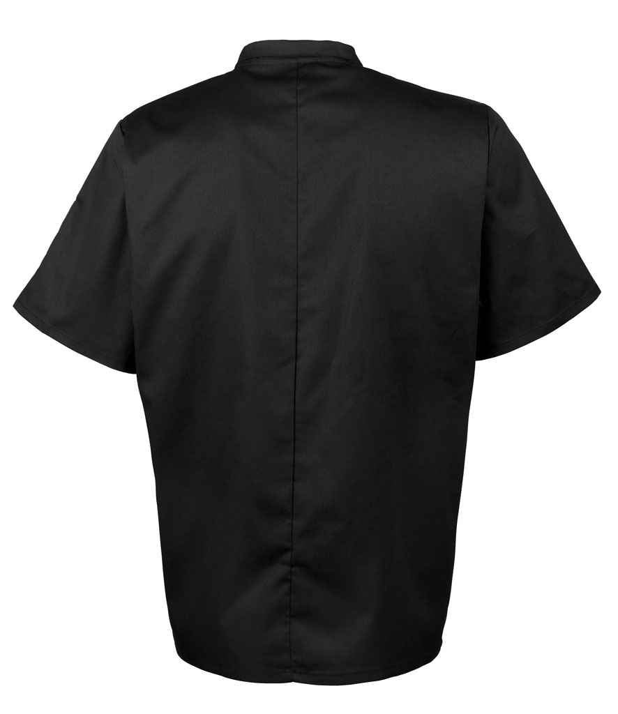 Premier PR656 Black Back - Tunic Ready to be Embroidered and Printed by Custard Workwear - Cheap Personalised and Customised Workwear in Nottinghamshire, Derbyshire and Leicestershire
