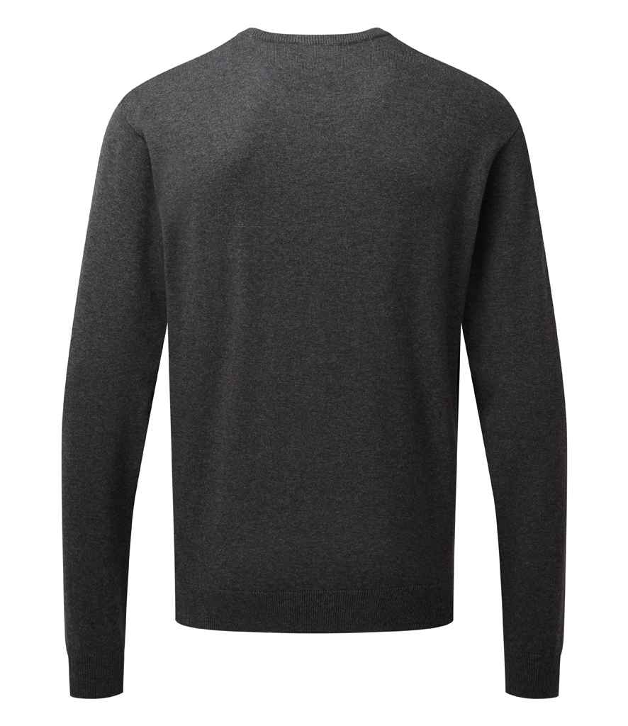 Premier PR692 Charcoal Back - Jumper Ready to be Embroidered by Custard Workwear - Cheap Personalised and Customised Workwear in Nottinghamshire, Derbyshire and Leicestershire