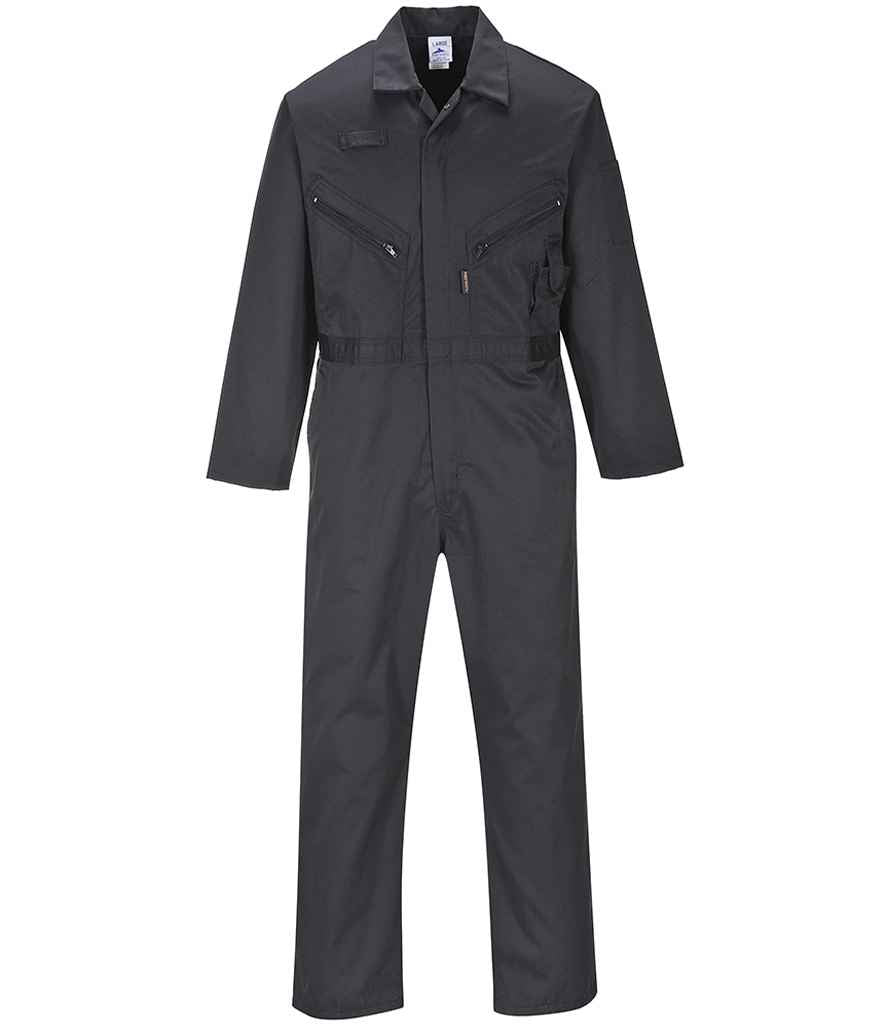 Portwest PW134 Black Front - Ready to be Embroidered and Printed by Custard Workwear - Cheap Personalised and Customised Workwear in Nottinghamshire, Derbyshire and Leicestershire