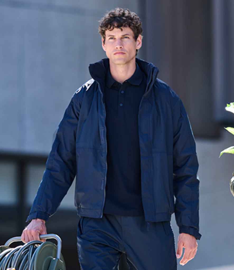 Regatta Professional RG045 Navy/Navy Model - Jacket Ready to be Embroidered and Printed by Custard Workwear - Cheap Personalised and Customised Workwear in Nottinghamshire, Derbyshire and Leicestershire