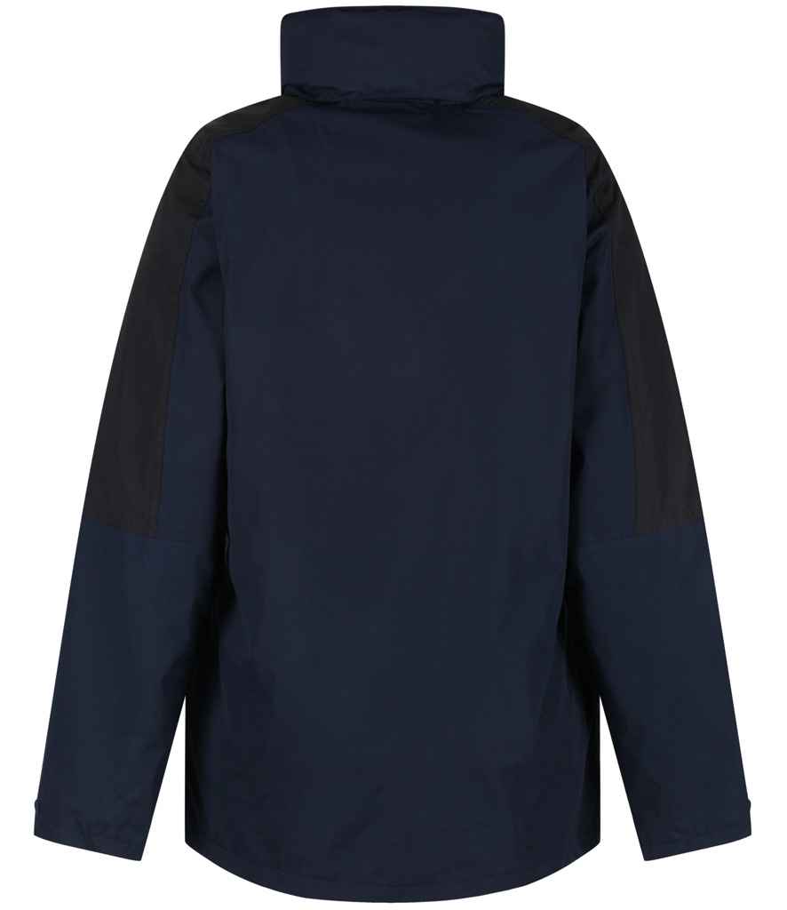 Regatta Professional RG086 Navy/Black Back - Jacket Ready to be Embroidered and Printed by Custard Workwear - Cheap Personalised and Customised Workwear in Nottinghamshire, Derbyshire and Leicestershire
