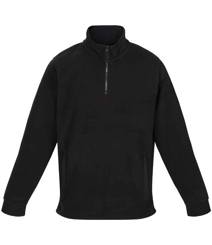Regatta Professional RG120 Black Front - Fleece Ready to be Embroidered by Custard Workwear - Cheap Personalised and Customised Workwear in Nottinghamshire, Derbyshire and Leicestershire