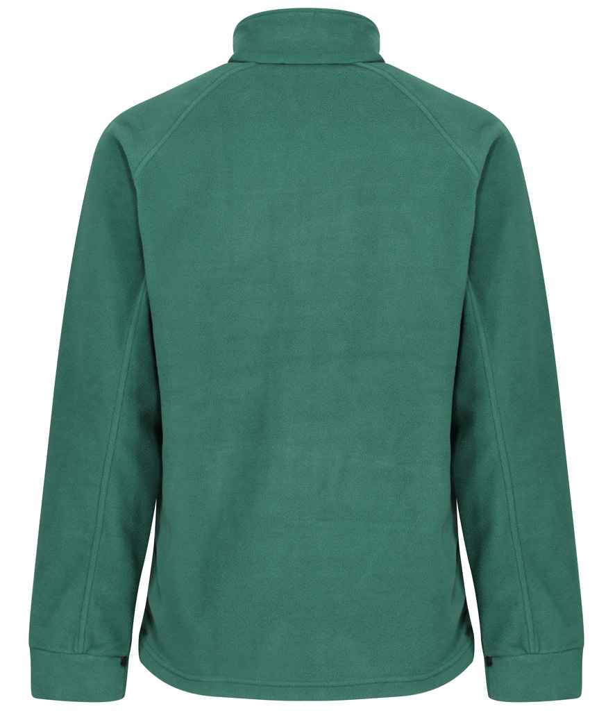 Regatta Professional RG122 Bottle Green Back - Fleece Ready to be Embroidered by Custard Workwear - Cheap Personalised and Customised Workwear in Nottinghamshire, Derbyshire and Leicestershire