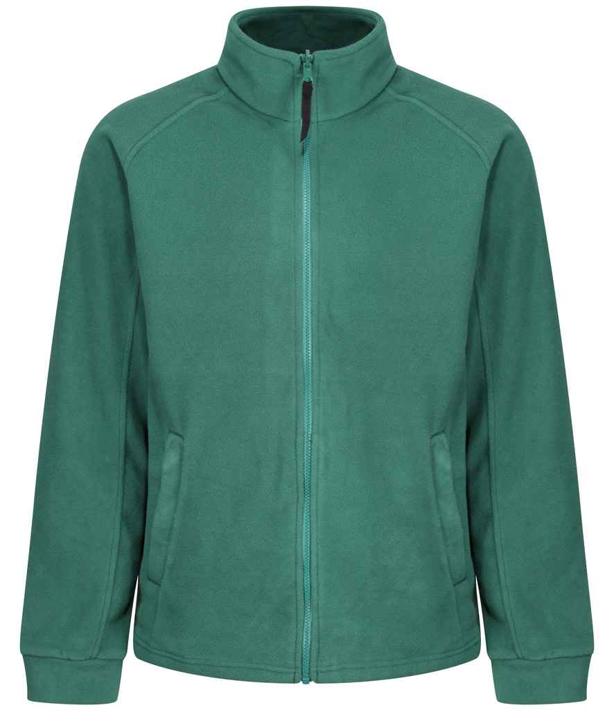 Regatta Professional RG122 Bottle Green Front - Fleece Ready to be Embroidered by Custard Workwear - Cheap Personalised and Customised Workwear in Nottinghamshire, Derbyshire and Leicestershire
