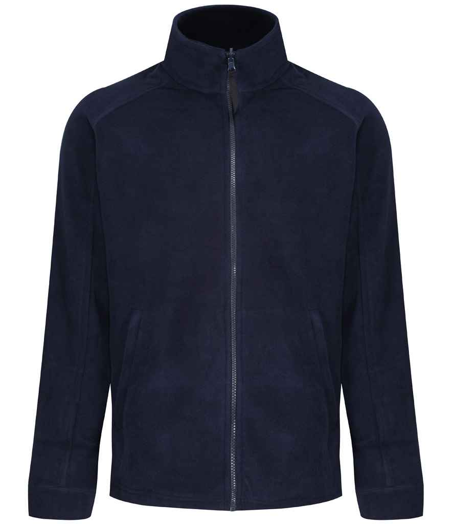 Regatta Professional RG122 Dark Navy Front - Fleece Ready to be Embroidered by Custard Workwear - Cheap Personalised and Customised Workwear in Nottinghamshire, Derbyshire and Leicestershire