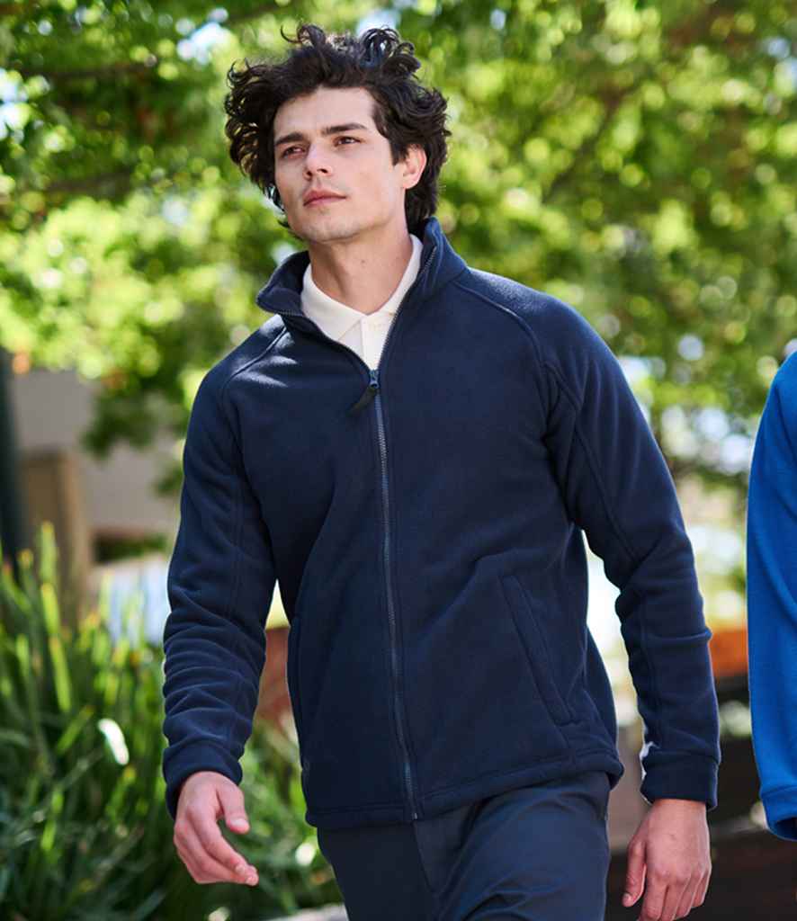 Regatta Professional RG122 Dark Navy Model - Fleece Ready to be Embroidered by Custard Workwear - Cheap Personalised and Customised Workwear in Nottinghamshire, Derbyshire and Leicestershire