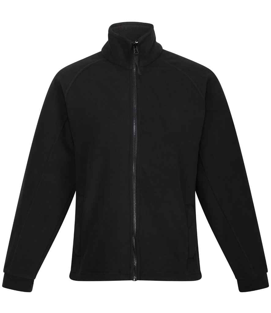 Regatta Professional RG123 Black Front - Fleece Ready to be Embroidered by Custard Workwear - Cheap Personalised and Customised Workwear in Nottinghamshire, Derbyshire and Leicestershire