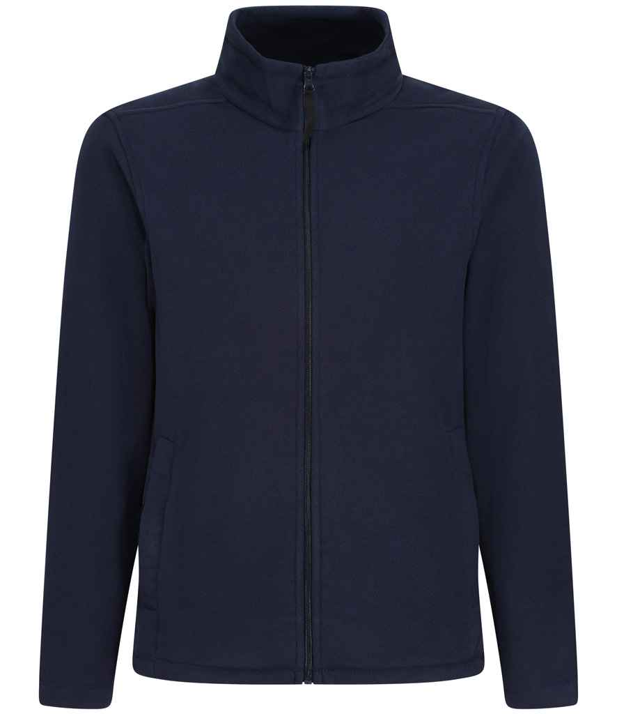 Regatta Professional RG138 Dark Navy Front - Fleece Ready to be Embroidered by Custard Workwear - Cheap Personalised and Customised Workwear in Nottinghamshire, Derbyshire and Leicestershire
