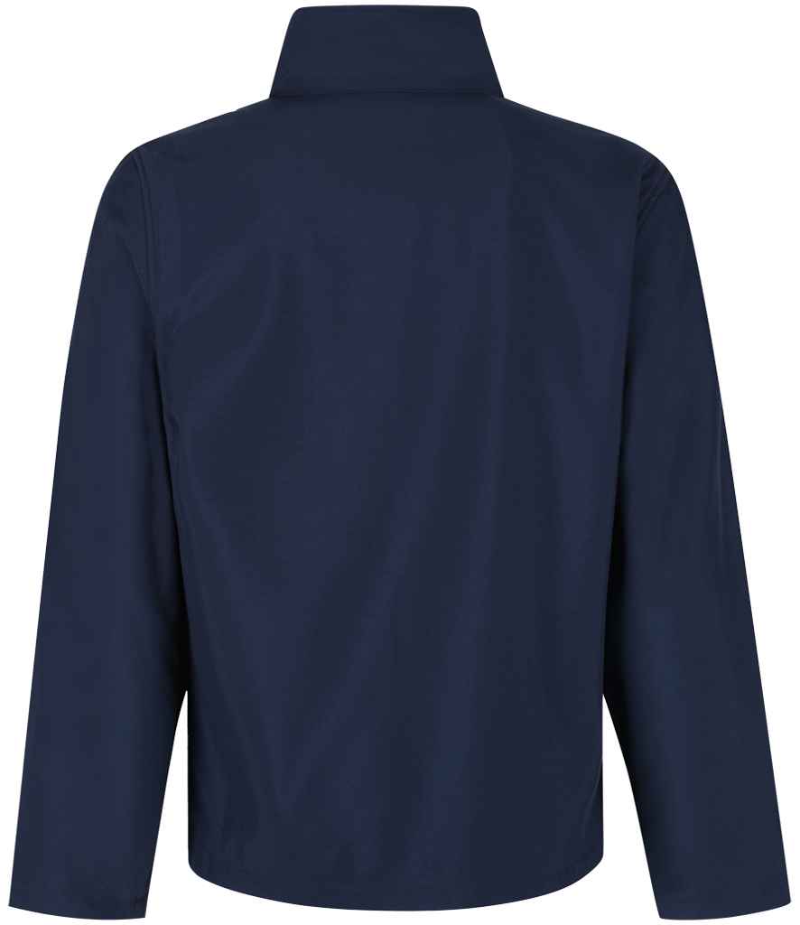 Regatta Professional RG165 Navy Back - Soft Shell Ready to be Embroidered and Printed by Custard Workwear - Cheap Personalised and Customised Workwear in Nottinghamshire, Derbyshire and Leicestershire