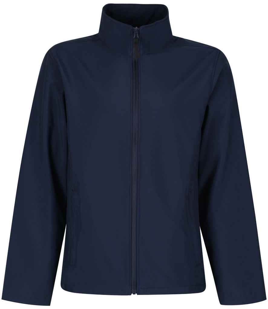 Regatta Professional RG165 Navy Front - Soft Shell Ready to be Embroidered and Printed by Custard Workwear - Cheap Personalised and Customised Workwear in Nottinghamshire, Derbyshire and Leicestershire