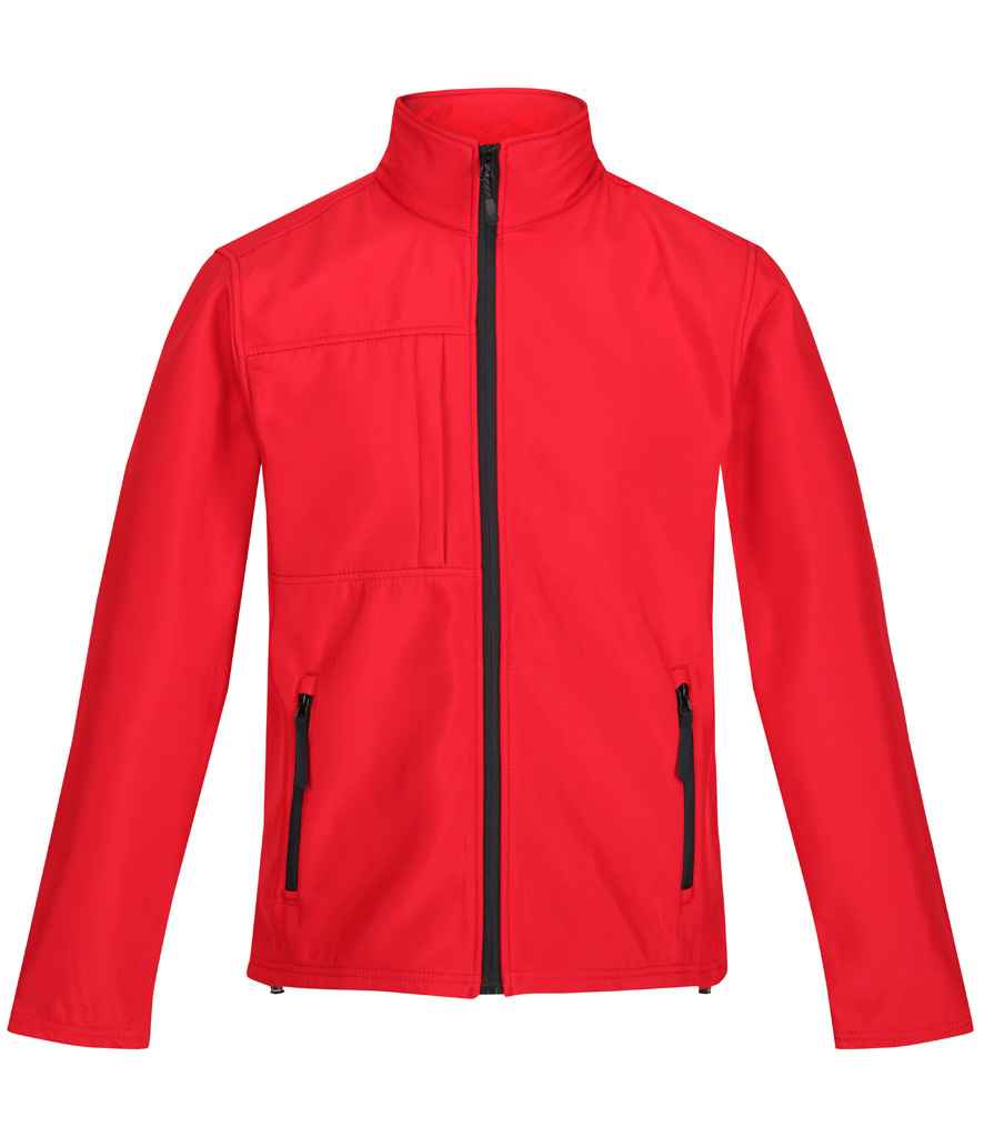 Regatta Professional RG191 Classic Red/Black Front - Soft Shell Ready to be Embroidered and Printed by Custard Workwear - Cheap Personalised and Customised Workwear in Nottinghamshire, Derbyshire and Leicestershire