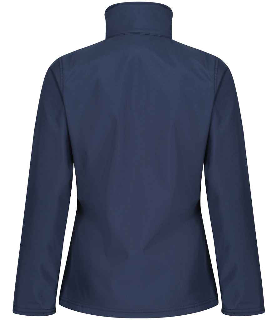 Regatta Professional RG192 Navy/Seal Grey Back - Soft Shell Ready to be Embroidered and Printed by Custard Workwear - Cheap Personalised and Customised Workwear in Nottinghamshire, Derbyshire and Leicestershire