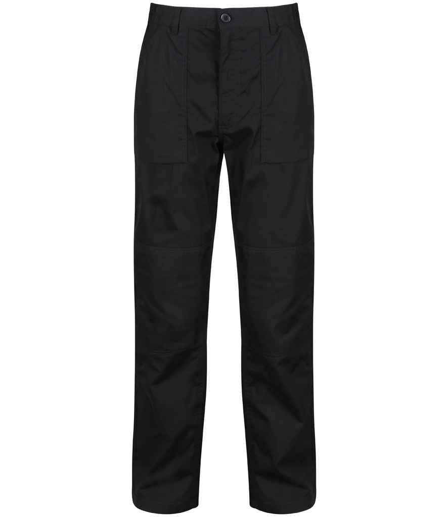 Regatta Professional RG232 Black Front - Trousers Ready to be by Custard Workwear - Cheap Personalised and Customised Workwear in Nottinghamshire, Derbyshire and Leicestershire
