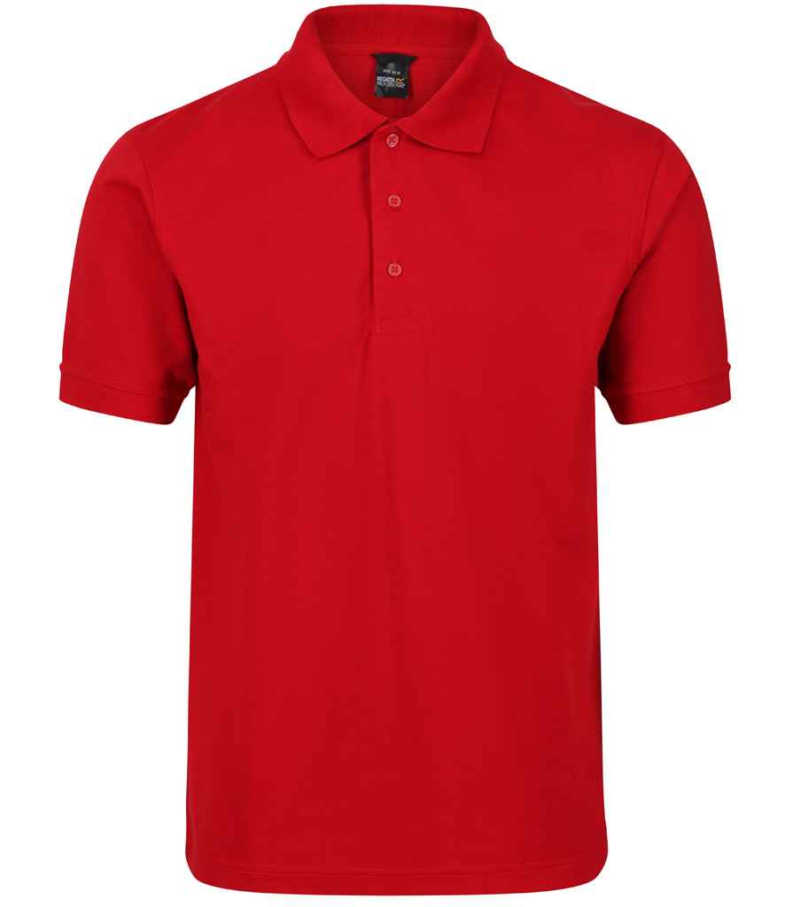 Regatta Professional RG320 Classic Red Front - Polo Ready to be Embroidered and Printed by Custard Workwear - Cheap Personalised and Customised Workwear in Nottinghamshire, Derbyshire and Leicestershire