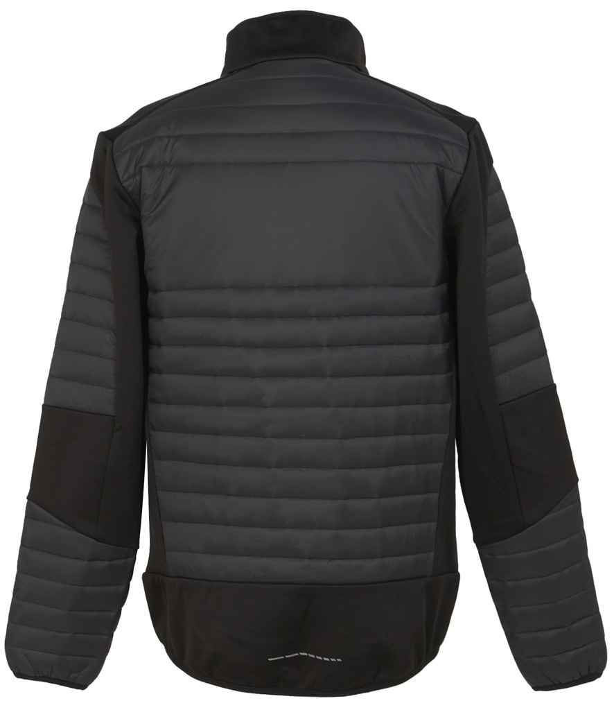 Regatta Professional RG380 Ash/Black Back - Jacket Ready to be Embroidered and Printed by Custard Workwear - Cheap Personalised and Customised Workwear in Nottinghamshire, Derbyshire and Leicestershire