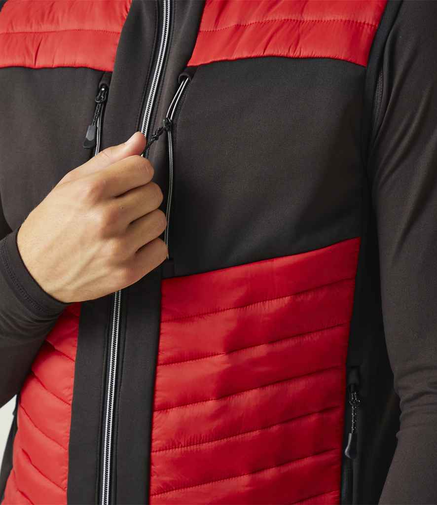 Regatta Professional RG381 Classic Red/Black Model - Bodywarmer Ready to be Embroidered and Printed by Custard Workwear - Cheap Personalised and Customised Workwear in Nottinghamshire, Derbyshire and Leicestershire