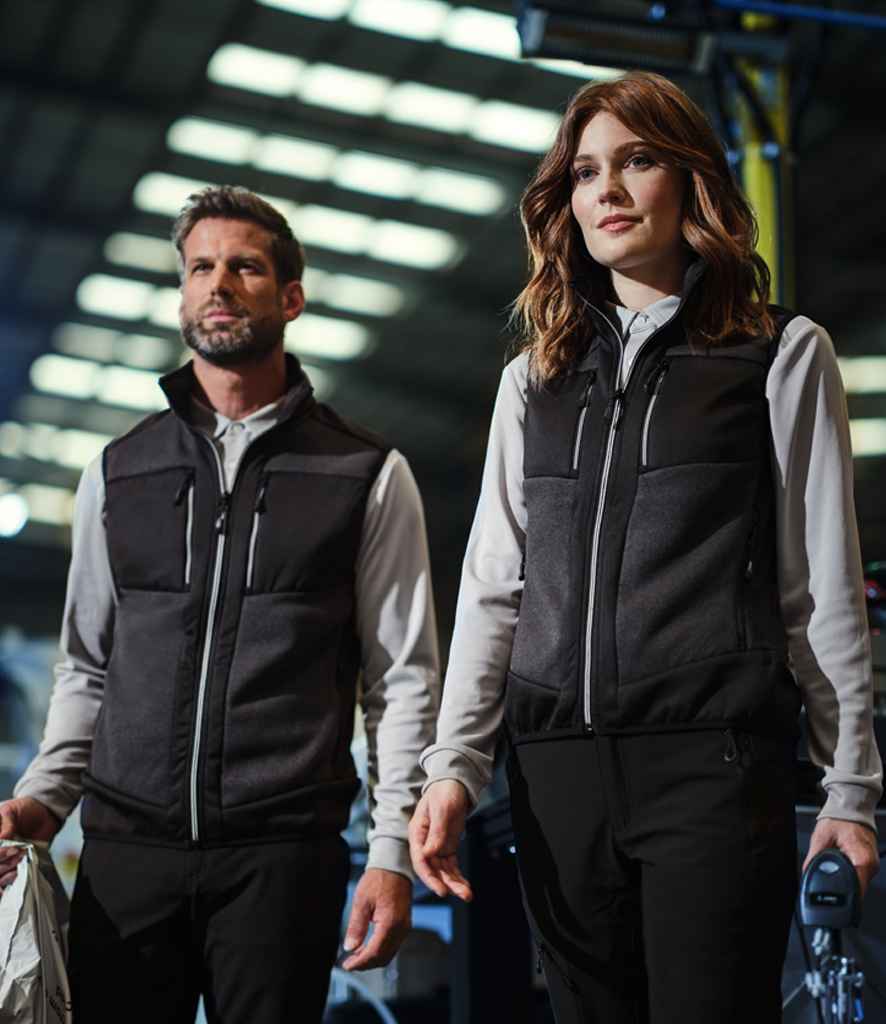 Regatta Professional RG383 Ash/Black Model - Bodywarmer Ready to be Embroidered by Custard Workwear - Cheap Personalised and Customised Workwear in Nottinghamshire, Derbyshire and Leicestershire