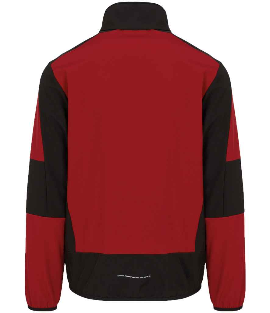 Regatta Professional RG384 Classic Red/Black Back - Soft Shell Ready to be Embroidered and Printed by Custard Workwear - Cheap Personalised and Customised Workwear in Nottinghamshire, Derbyshire and Leicestershire