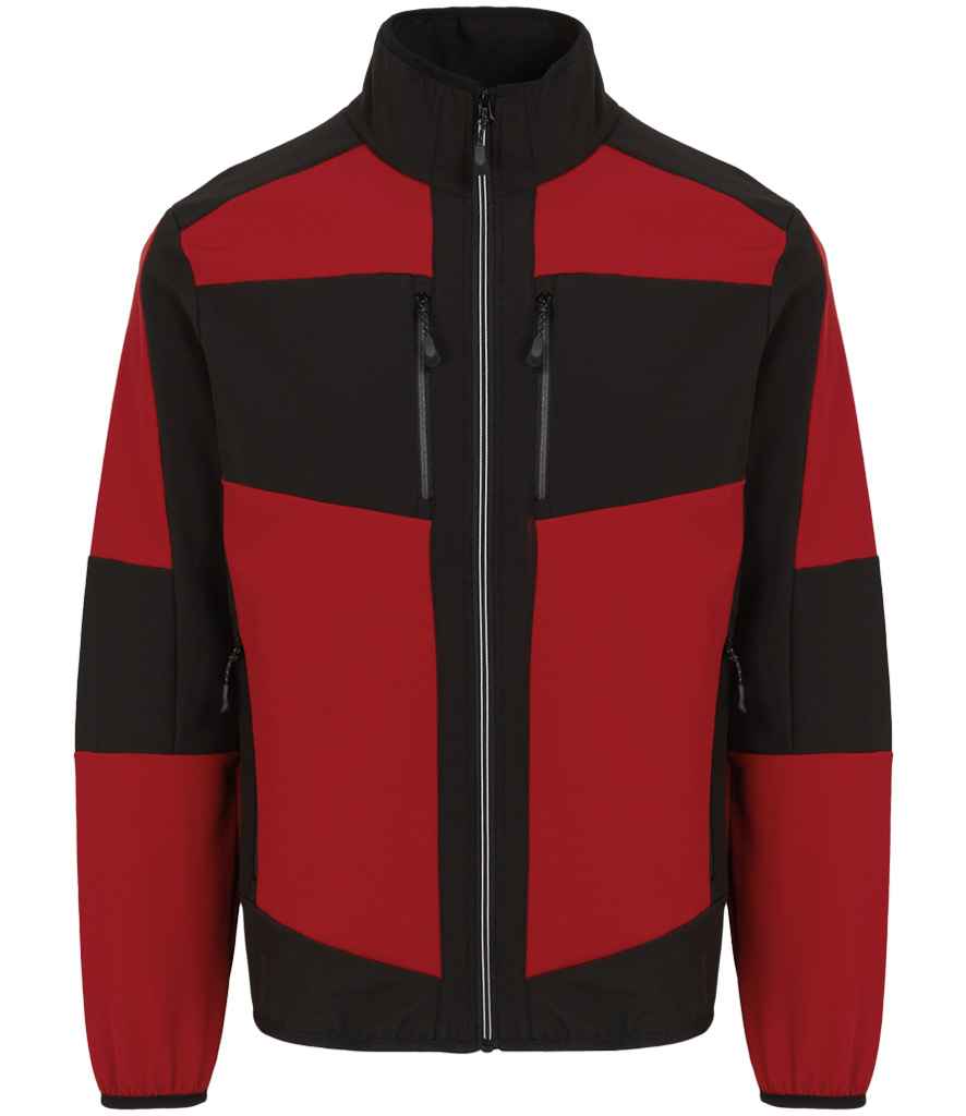 Regatta Professional RG384 Classic Red/Black Front - Soft Shell Ready to be Embroidered and Printed by Custard Workwear - Cheap Personalised and Customised Workwear in Nottinghamshire, Derbyshire and Leicestershire