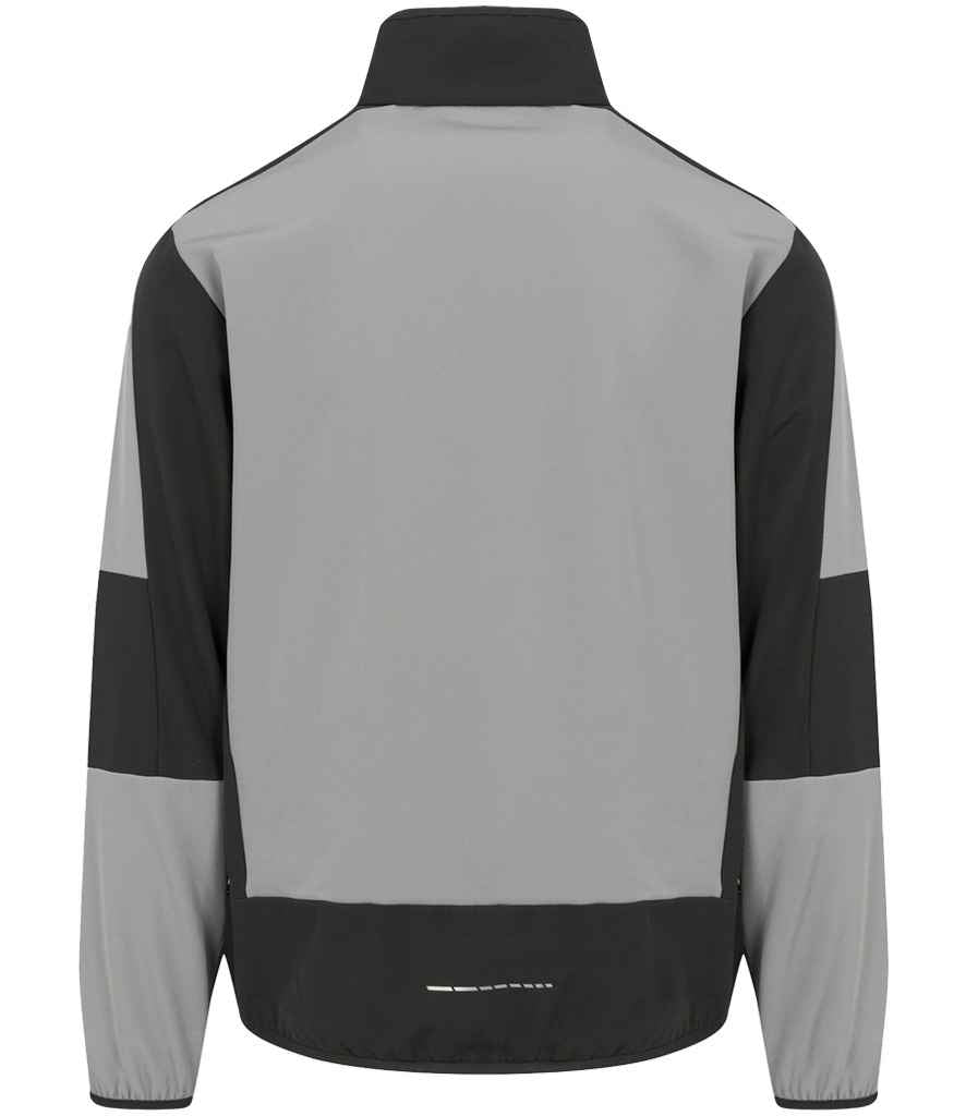 Regatta Professional RG384 Mineral Grey/Ash Back - Soft Shell Ready to be Embroidered and Printed by Custard Workwear - Cheap Personalised and Customised Workwear in Nottinghamshire, Derbyshire and Leicestershire