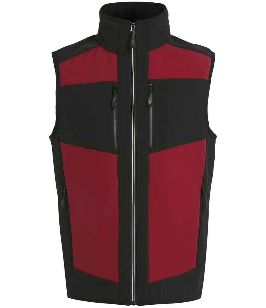 Regatta Professional RG385 Classic Red/Black Front - Bodywarmer Ready to be Embroidered and Printed by Custard Workwear - Cheap Personalised and Customised Workwear in Nottinghamshire, Derbyshire and Leicestershire